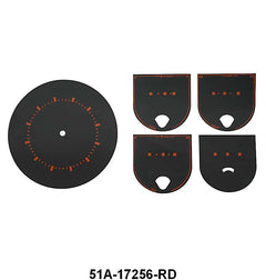 SMALL GAUGE & CLOCK DECAL