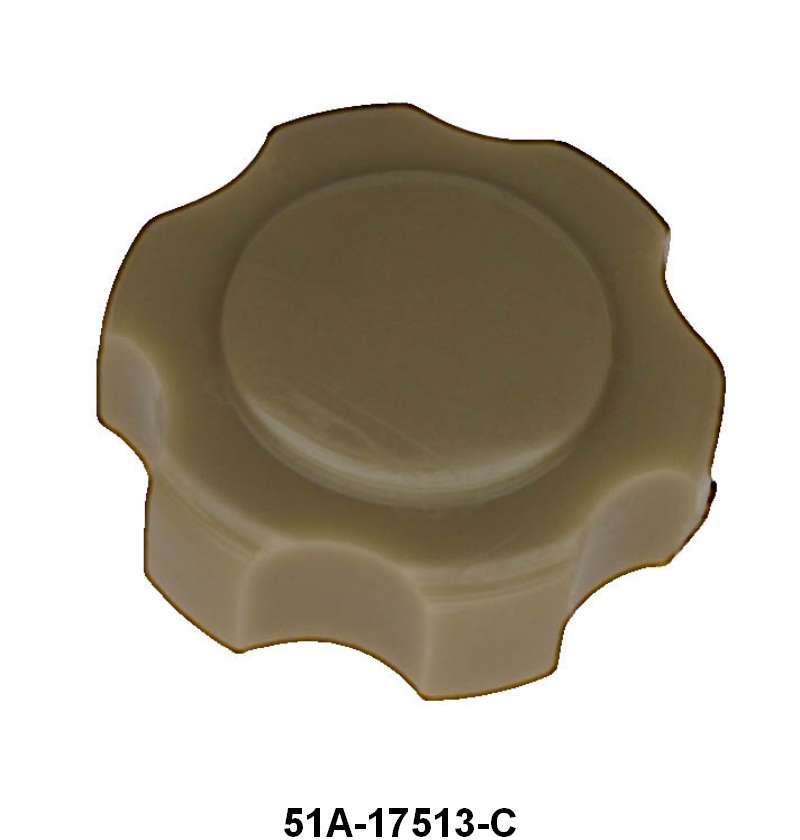 WIPER SWITCH KNOB - 46-48 PASS GRAY TAN