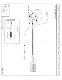 HEATER SWITCH TO HEATER MOTOR WIRE - LATE 46-48 PASS/MERC