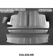 REPLACEMENT TYPE TRUNK FLOOR - LATE 46-48 WITHOUT TOOL BOX