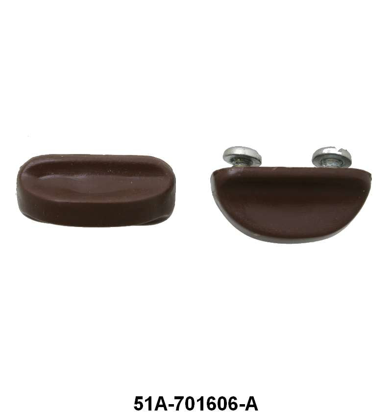 FRONT ASH TRAY KNOBS - 46 PASS BROWN