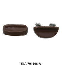 FRONT ASH TRAY KNOBS - 46 PASS BROWN