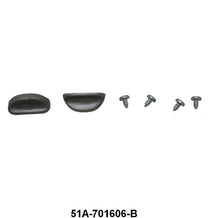 FRONT ASH TRAY KNOBS - 46 PASS BLUE GRAY