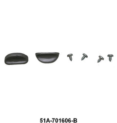 FRONT ASH TRAY KNOBS - 46 PASS BLUE GRAY