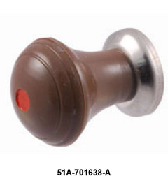 CIGAR LIGHTER KNOB WITH STUD - 46 PASS BROWN
