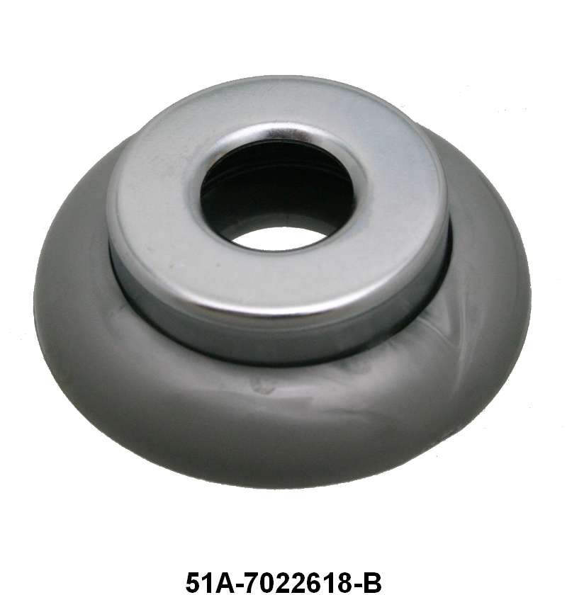 INSIDE HANDLE ESCUTCHEON - 46 PASS BLUE GRAY & STAINLESS