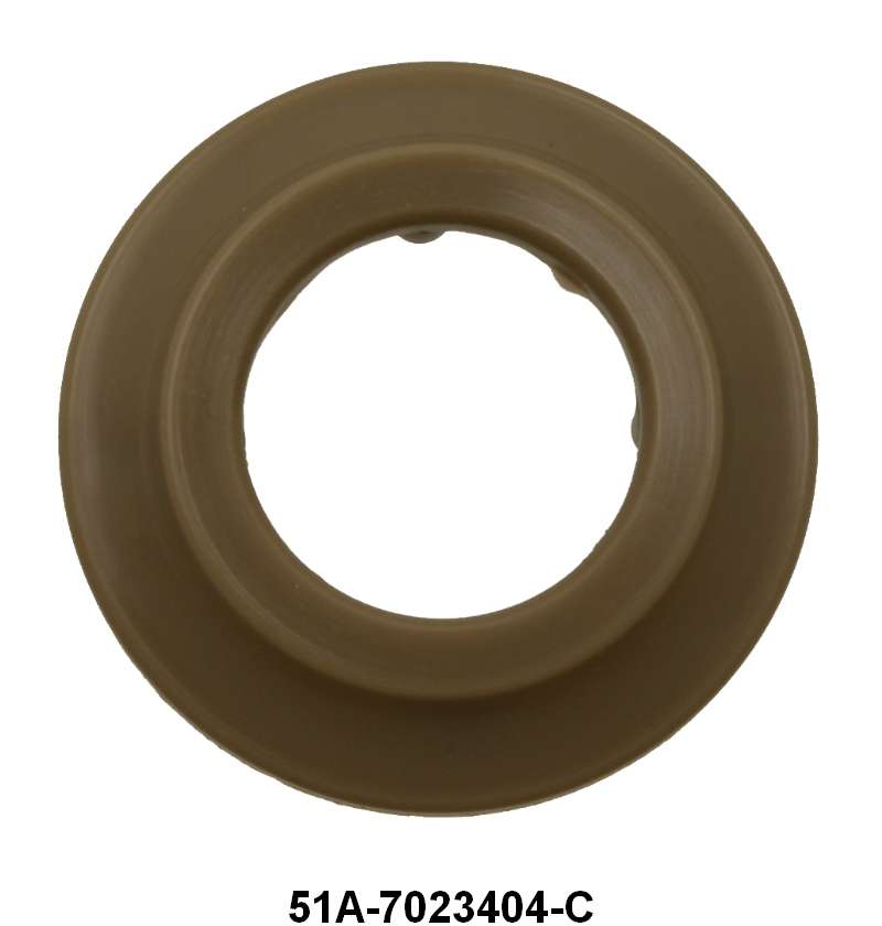 VENT WINDOW CRANK ESCUTCHEON - 46-48 PASS GRAY TAN