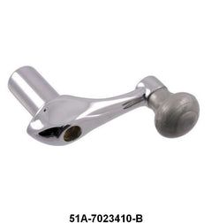 VENT WINDOW CRANK HANDLE - 46 CPE/SDN/CONV W/BLUE GRAY