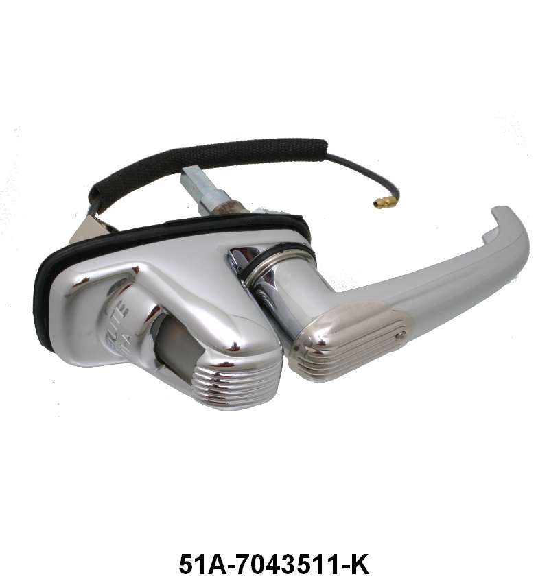 TRUNK HANDLE & BASE ASSEMBLY - 41-48 PASS EXCEPT WAGON