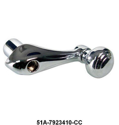 QUARTER WINDOW HANDLE - 41-48 CONV/WGN W/CHROME KNOB