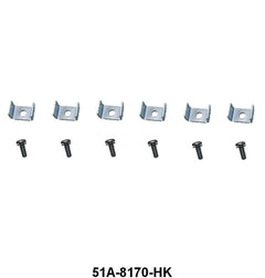 UPPER GRILLE TRIM HARDWARE KIT - 46-48 PASSENGER