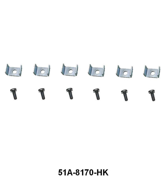 UPPER GRILLE TRIM HARDWARE KIT - 46-48 PASSENGER