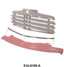 LOWER GRILLE TRIM/GRAVEL DEFLECTOR TRIM - 46-48 PASS, USE CLIPS 6A-20001