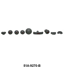 DASH KNOB KIT - 46 PASS BLUE GRAY