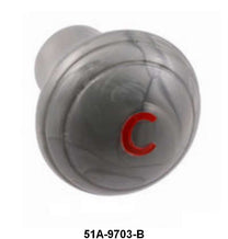 CHOKE CABLE/ROD KNOB - 46 PASS BLUE-GRAY