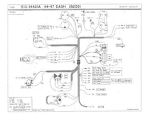 UNDER DASH TO ENGINE WIRES (COWL HARNESS) - 44-47 PICKUP V8