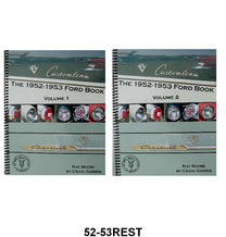 EARLY FORD V-8 CLUB RESTORATION GUIDE - 52-53 PASS EXCEPT MERC