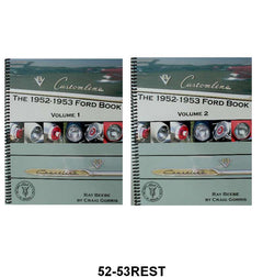 EARLY FORD V-8 CLUB RESTORATION GUIDE - 52-53 PASS EXCEPT MERC