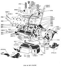 TIMING COVER GASKET - 37-40 PASS/PICKUP 60 HP