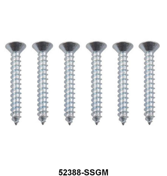 GARNISH MOLDING SCREWS - 53-56 PICKUP SET OF 6
