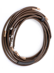 SPARK PLUG WIRE SET - 46-48 PASS/MERC, 45-47 PU V8 BROWN