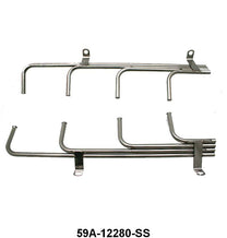 STAINLESS SPARK PLUG WIRE LOOMS - 42-48 PASS/MERC, 42-47 PU V8