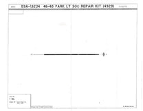 PARK LIGHT SOCKET WIRING - 46-48 MERCURY WITHOUT TURN SIGNAL