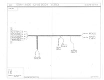 TAIL LIGHT WIRING HARNESS - 42-48 MERC W/TURN SIGNALS