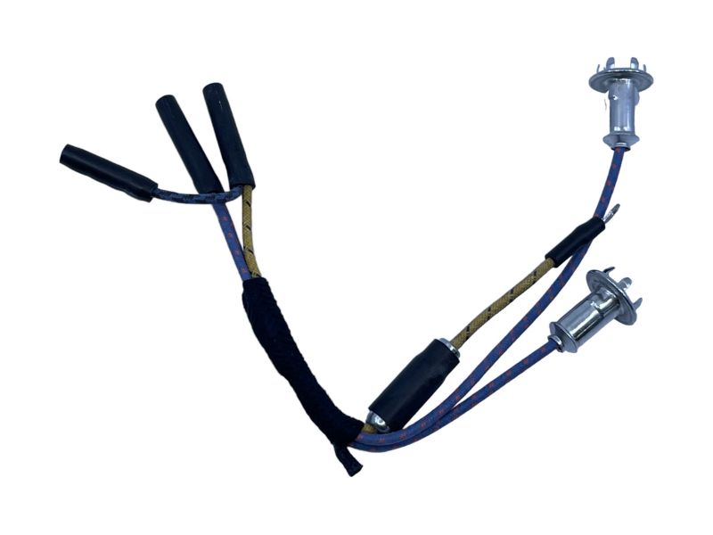 CLOCK WIRE & SOCKET ASSEMBLY - 46-48 PASS 3 WIRE, 2 LIGHT SOCKETS, 1 FUSE HOLDER