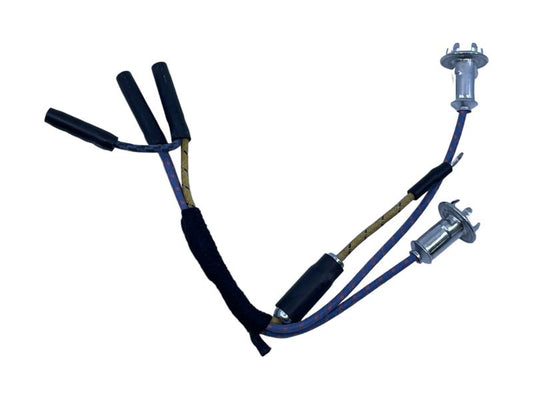 CLOCK WIRE & SOCKET ASSEMBLY - 46-48 PASS 3 WIRE, 2 LIGHT SOCKETS, 1 FUSE HOLDER