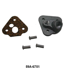 ENGINE OIL DIPSTICK TUBE BOSS -  47-48 PASS/MERC, 47 PU V8