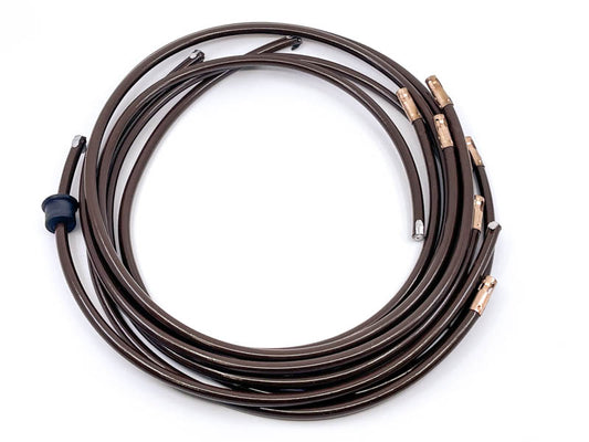 SPARK PLUG WIRE SET - 46-47 PASS/PICKUP 6-CYL "G" - BROWN