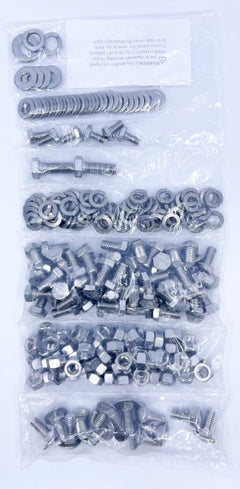 STAINLESS FRONT FENDER & INNER FENDER BOLT KIT - 48-52 F-1