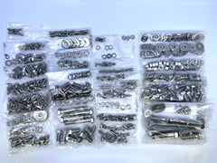 STAINLESS BODY BOLT KIT - 42-47 PICKUP, WITHOUT BED BOLTS