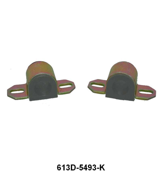 POLYURETHANE FRONT SWAY BAR BUSHINGS - 60-70 PASSENGER 1" BLACK