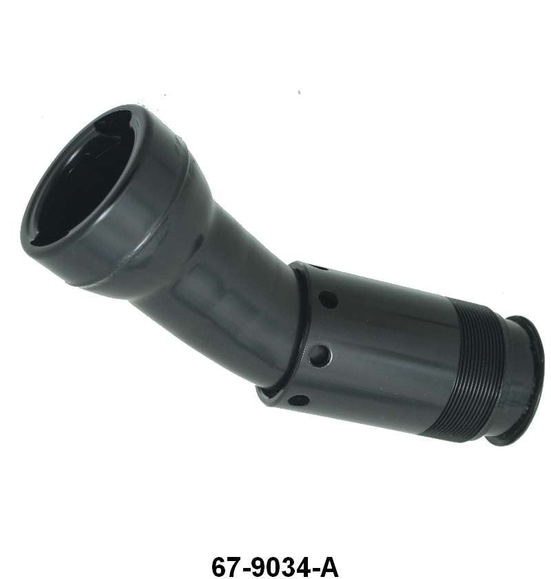 GAS TANK FILLER NECK/PIPE - 33-36 PICKUP WITH THREADED SLEEVE