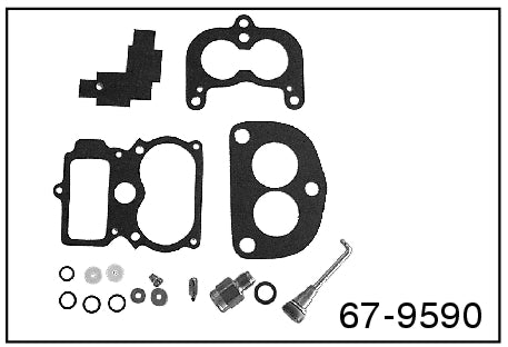 CARB REBUILDING KIT - 33-38 PASS/PU V8, STROMBERG 97 EXCEPT 81 & 82