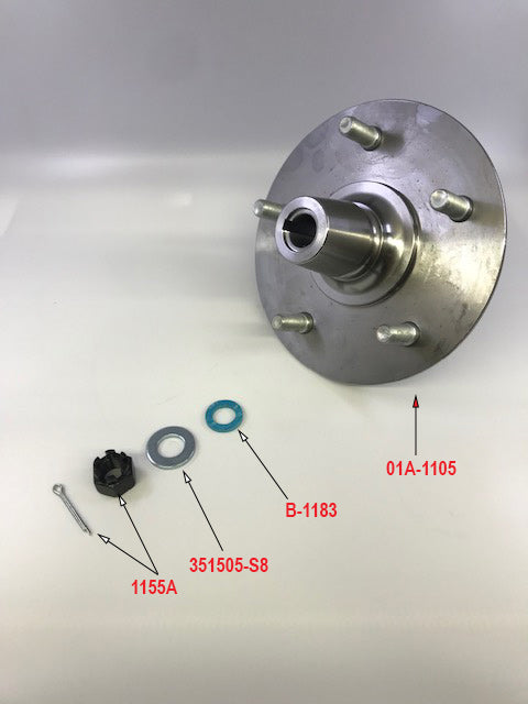 REAR HUB BEARING - 36-48 PASS, 39-48 MERCURY 36-47 PU, 2.78" o.d.