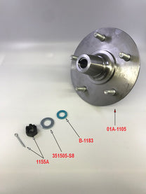 REAR HUB BEARING - 36-48 PASS, 39-48 MERCURY 36-47 PU, 2.78" o.d.