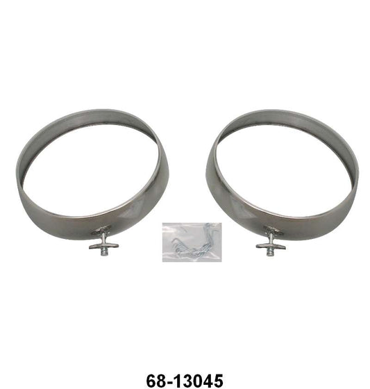 HEADLIGHT DOOR/BEZELS - 36 PASS  STAINLESS