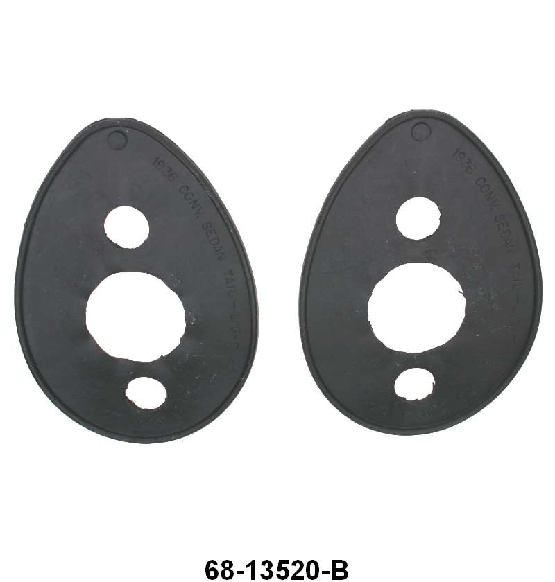 TAIL LIGHT STAND TO BODY PADS - 36 CONVERTIBLE SEDAN