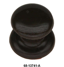 DASH LIGHT SWITCH KNOB - EARLY 36 STD PASS DARK BROWN