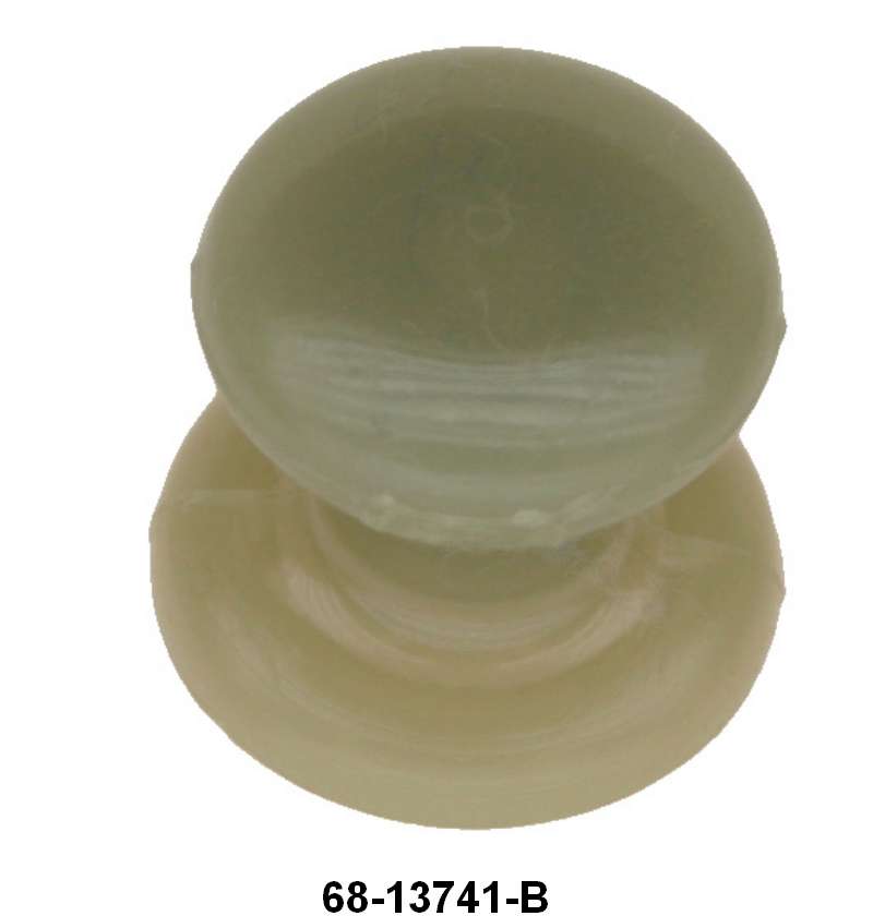 DASH LIGHT SWITCH KNOB - EARLY 36 DLX PASS LIGHT GRAY