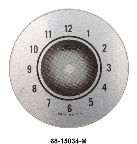 INSIDE MIRROR CLOCK FACE - 36 PASS