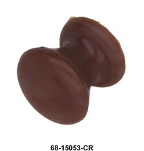 CIGAR LIGHTER KNOB WITH STUD - LATE 36 PASS RED BROWN