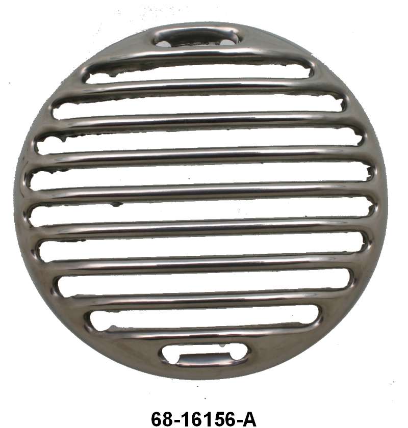 CHROME HORN GRILLE COVER - 36 PASSENGER