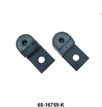 REAR HOOD BUMPER & BRACKET - 36 PASSENGER BLACK