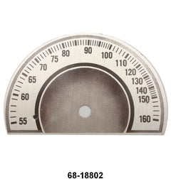 RADIO DIAL FACE PLATE - LATE 36 BROWN