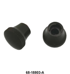 RADIO KNOBS - 36 PASS DARK BROWN