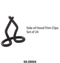 HOOD SIDE TRIM CLIPS - 36 PASS  24 CLIPS
